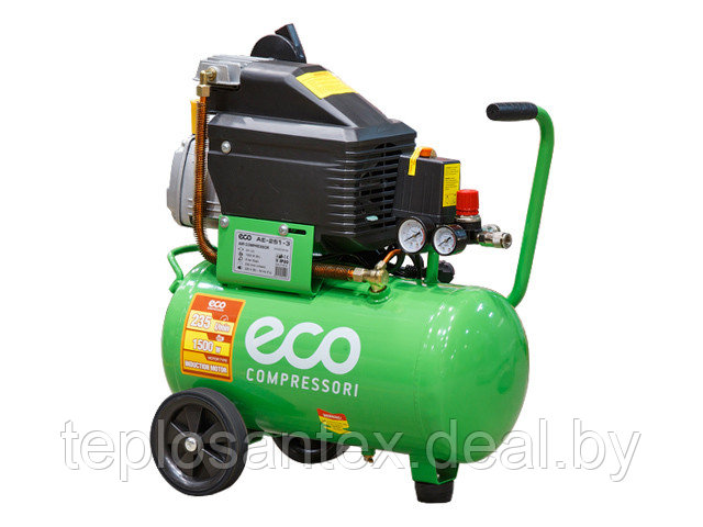 Компрессор ECO AE 251-3 (235 л/мин, 8атм., ресив.24л, 1.5кВт/220В) в Гомеле