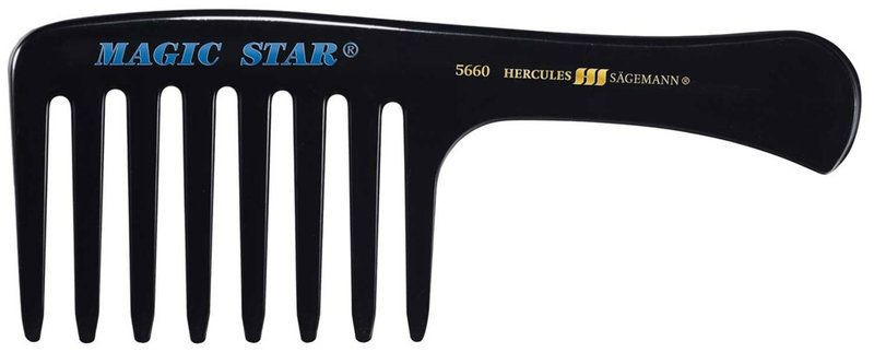 Расческа каучуковая Hercules MAGIC STAR для афро волос