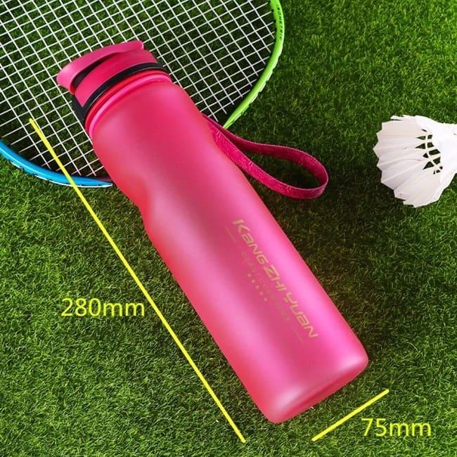 Спортивная бутылка для воды «Sports» розовая 1 литр - фото 4 - id-p84210516