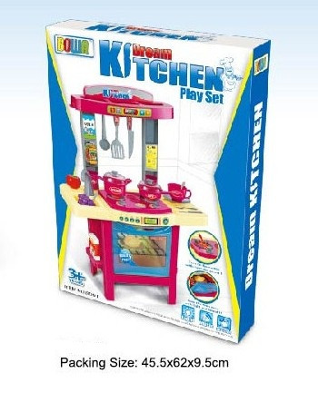 Детская кухня игровая со светом и звуком арт. 8001 (49х29х69) - фото 2 - id-p84214900