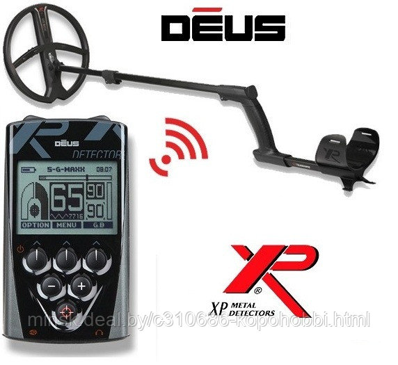 XP Deus X35 22 см. и блок управления - фото 1 - id-p84246183