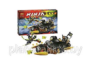 Конструктор BELA 10394 Бластер-байк, аналог Лего Ninjago 70733