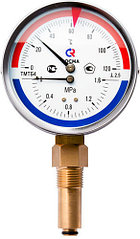 ТМТБ - Термоманометр, радиальное присоединение