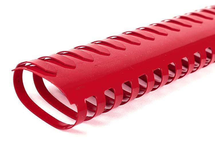 Пружина пластиковая StarBind 45 мм, красная - фото 2 - id-p7399559