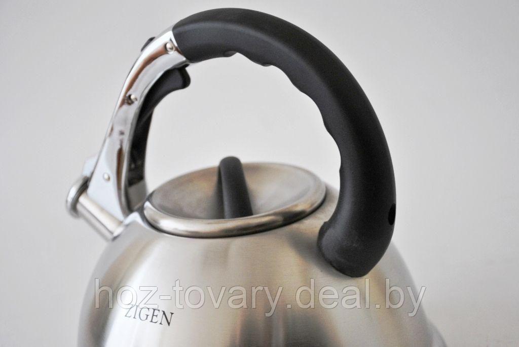 Чайник Zigen со свистком 2,7 л арт. ZG-8009 - фото 2 - id-p84298171