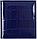 Визитница из натуральной кожи «Кинг» 4327 115*125 мм, 2 кармана, 18 листов, рифленая синяя (крупное рифление), фото 2