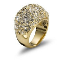 Шикарное кольцо с кристаллами Swarovski, фото 1