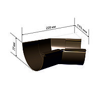Угол внутренний желоба 135 гр коричневый