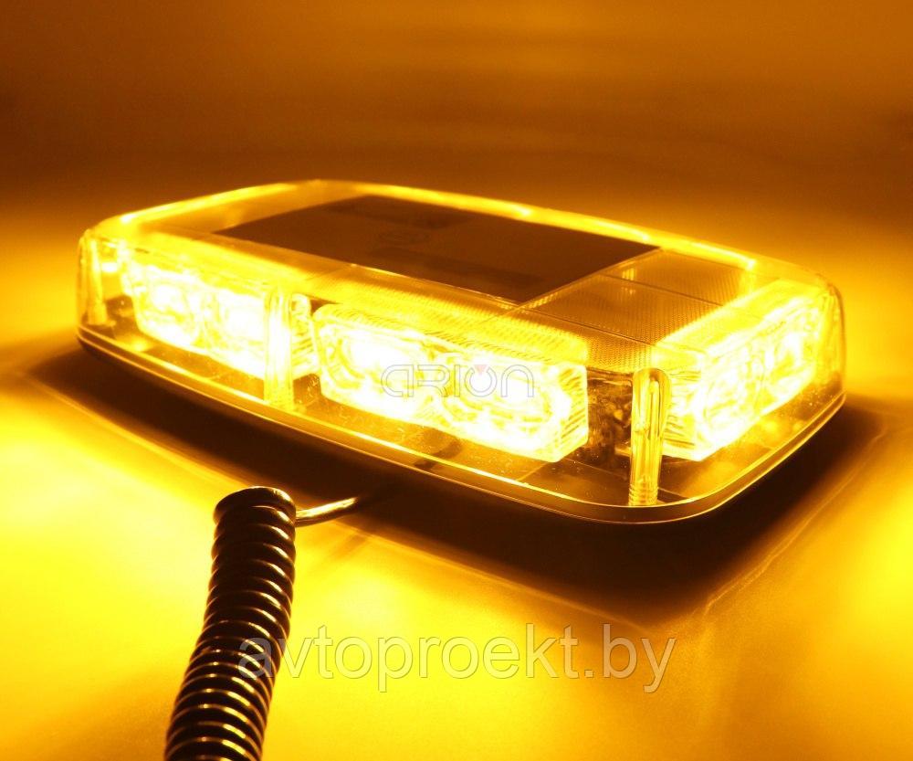 Световая панель мини проблесковая LED балка 90W желтая - фото 1 - id-p84495882