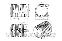 Емкость КАС 5000 литров HR ЭКОПРОМ, фото 3