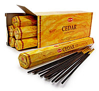 Благовония Кедр HEM Cedar, 20шт смолистый аромат