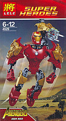 Конструктор 4529 LELE Super Heroes Avengers Iron Man Железный человек аналог Лего (LEGO) 4529 купить в Минске