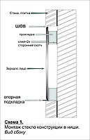 Профессиональная установка зеркал.