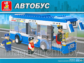 Конструктор Автобус M38-B0330 Sluban (Слубан) 235 деталей аналог Лего (LEGO) купить в Минске