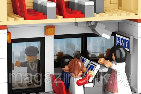 Конструктор Школьный автобус M38-B0333 Sluban (Слубан) 496 деталей аналог Лего (LEGO) купить в Минске - фото 4 - id-p4097189