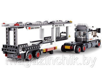 Конструктор Автовоз M38-B0339 Sluban (Слубан) 638 дет., длина модели 39 см аналог Лего (LEGO) - фото 6 - id-p4097196