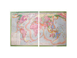 Карты мира (на бумаге)