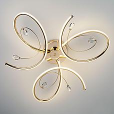 Светодиодный потолочный светильник 90099/3 золото Saona Eurosvet, фото 3