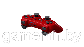 Беспроводной контроллер DualShock 3 (красный чёрный) - фото 2 - id-p4100641