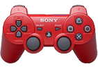 Беспроводной контроллер DualShock 3 (красный чёрный)