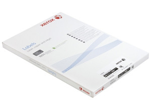 Наклейки XEROX А4, 65 этикеток (38,1х21,2), 100л.