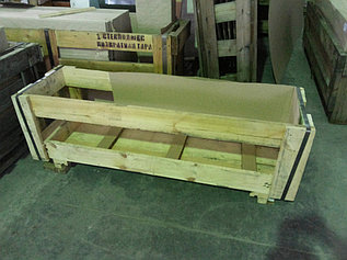 Ящик деревянный 1200х350х450, из доски 25х120, 4 сорта, естественной влажности, не фугованная. ОАО Стеклолюкс