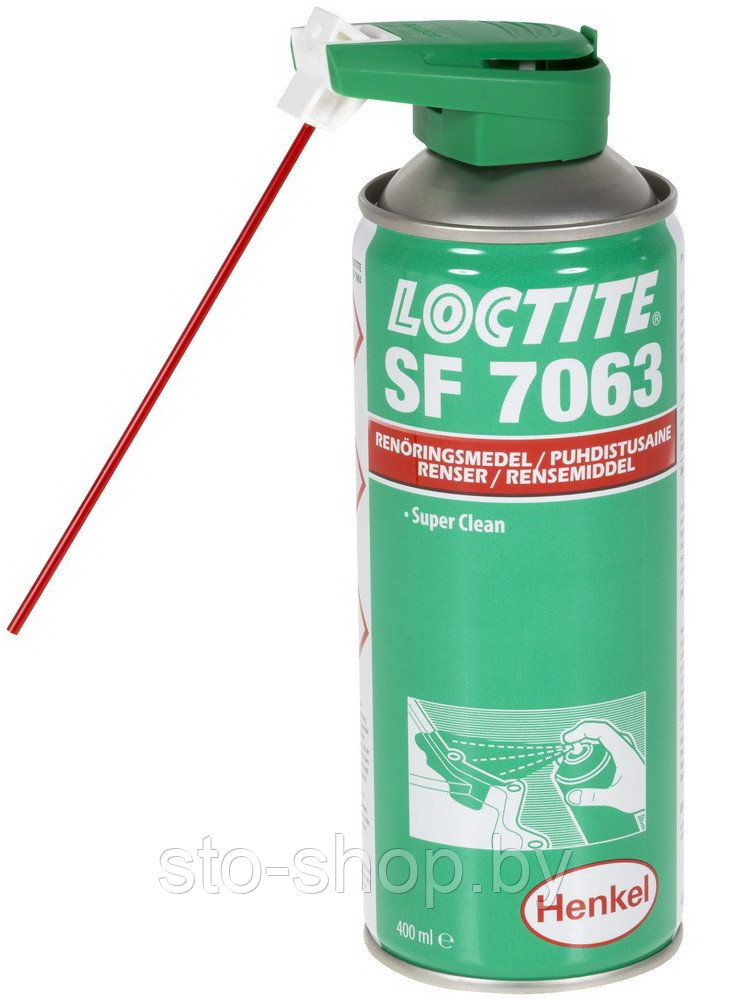 LOCTITE SF 7063 Очиститель и обезжириватель 400мл - фото 2 - id-p6927019