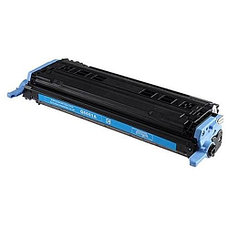 Картридж Q6001A/CRG-307/707/107 для HP 1600/2600/2605/CM1015/1017 / Canon LBP-5000/5100 голубо с чипом (SPI), фото 3