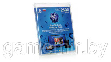 PlayStation Network Card 2500 - фото 2 - id-p4105861