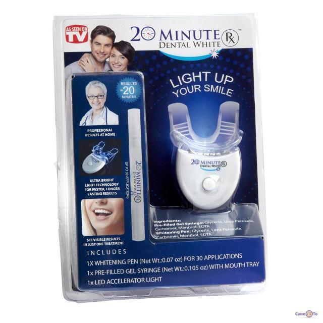 Система для отбеливания зубов 20 Minute Dental White - фото 2 - id-p84678154