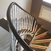 Ремонт, реставрация, лакировка, покраска деревянных лестниц и лестничных ограждений. По мировым каталогам RAL NCS NOVA