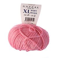 Пряжа Gazzal Baby Wool XL цвет 831XL тёмный розовый