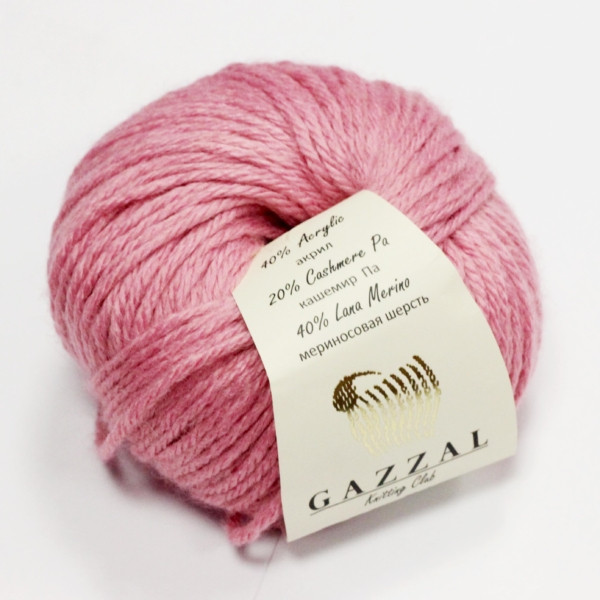 Пряжа Gazzal Baby Wool XL цвет 831XL тёмный розовый - фото 2 - id-p84691488