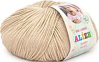 Пряжа Alize Baby Wool цвет 310 медовый(снят с пр-ва)