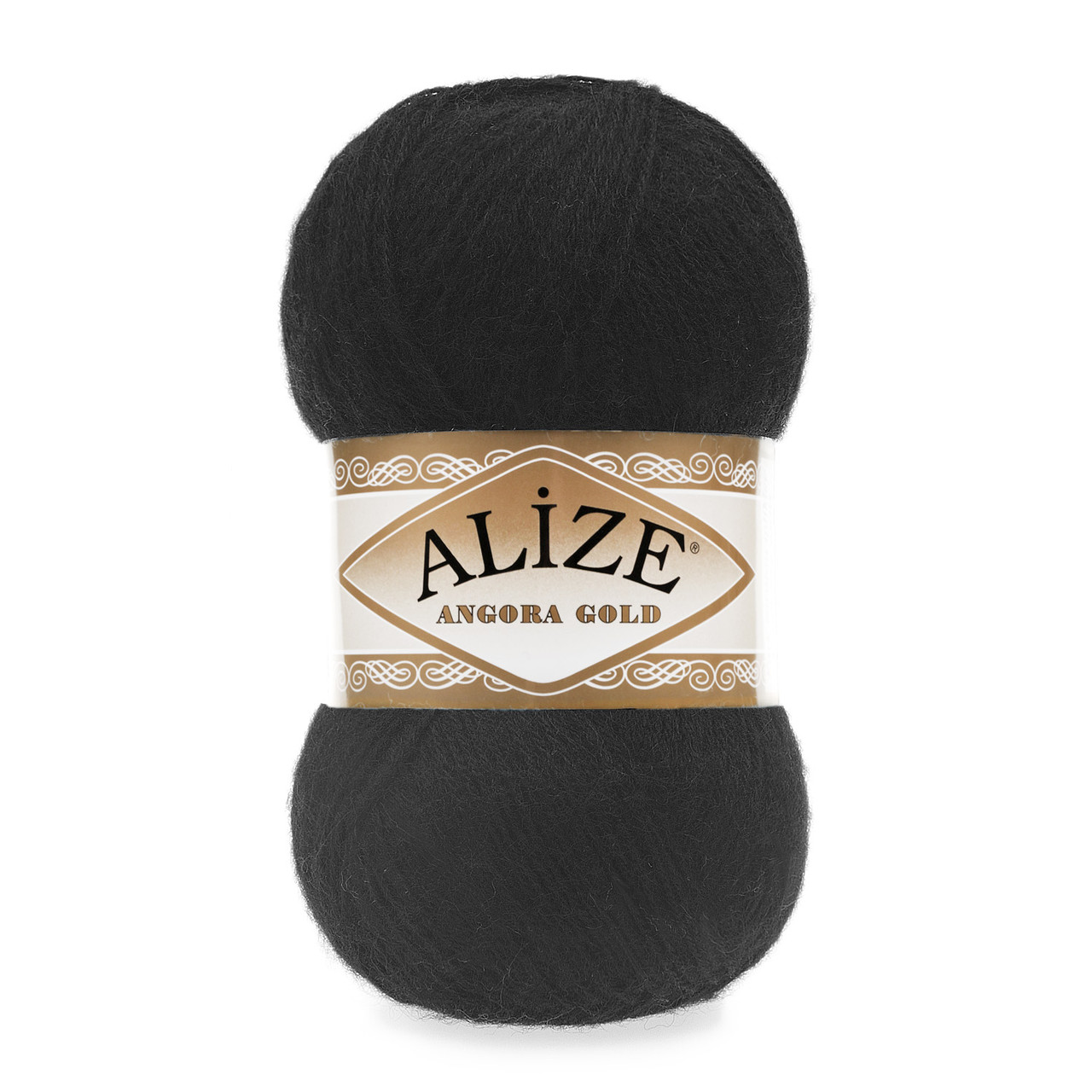 Пряжа Alize Angora Gold цвет 60 чёрный