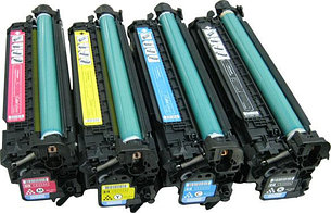 Картридж CE252A, CRG-323, 723 для HP CM3530, CP3525N/DN, Canon LBP-CL7550CDN, 7750CDN желтый с чипом (SPI), фото 2