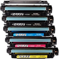 Картридж CE252A, CRG-323, 723 для HP CM3530, CP3525N/DN, Canon LBP-CL7550CDN, 7750CDN желтый с чипом (SPI), фото 3