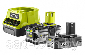 ONE + / Батарея (2) + З. У. RYOBI RC18120-242