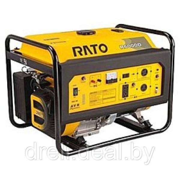 Бензиновый генератор RATO R6000D - фото 1 - id-p84735881