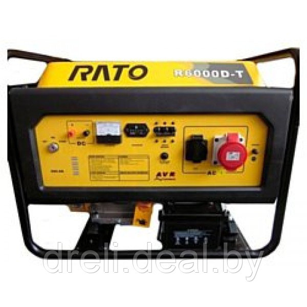 Бензиновый генератор RATO R6000D-T - фото 1 - id-p84735886
