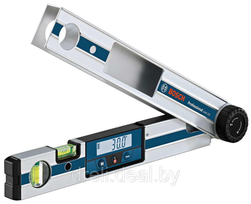 Цифровой угломер Bosch GAM 220 Professional (0601076500) - фото 1 - id-p84736561