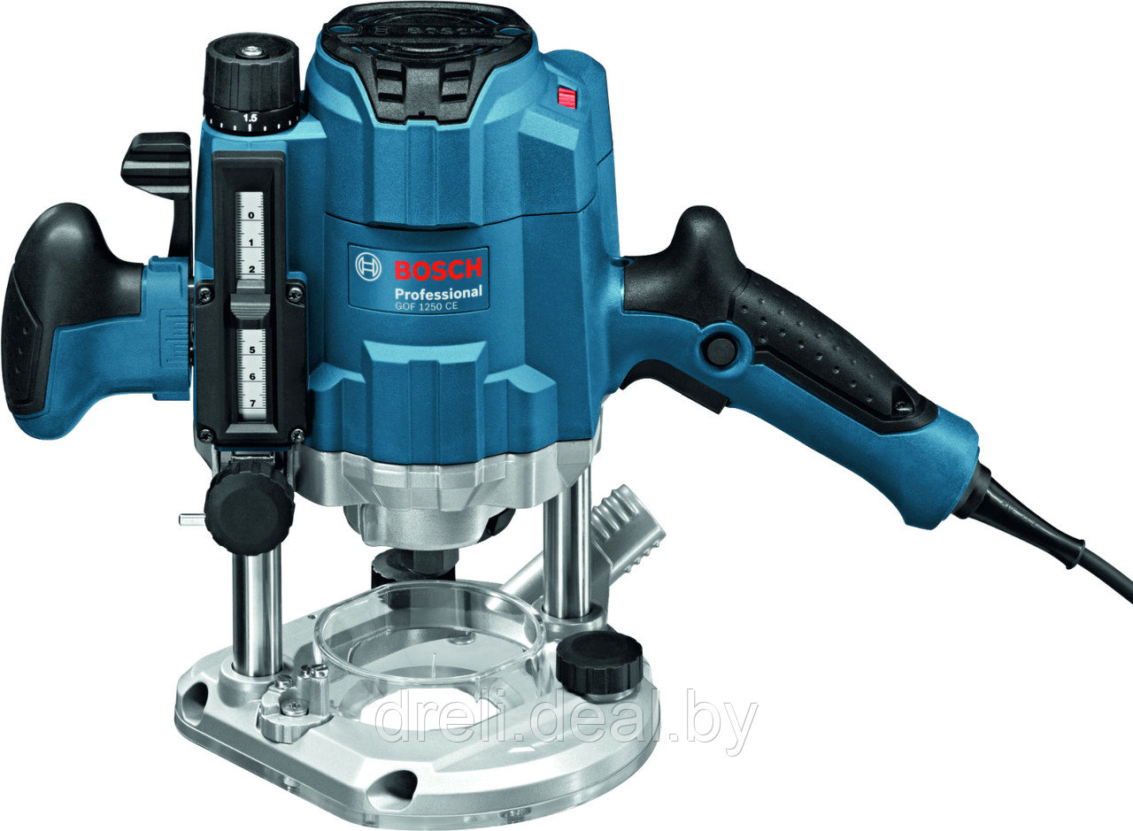 Вертикальный фрезер Bosch GOF 1250 CE Professional (0601626000) - фото 1 - id-p84736659