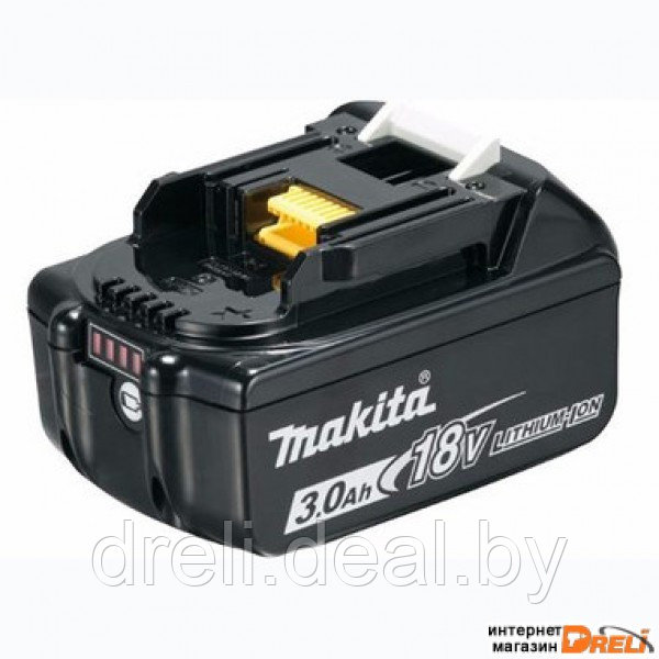 Аккумулятор Makita BL1830B (18В/3 а*ч) - фото 1 - id-p84743664