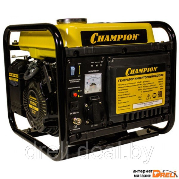 Бензиновый генератор Champion IGG1200 - фото 1 - id-p84743871
