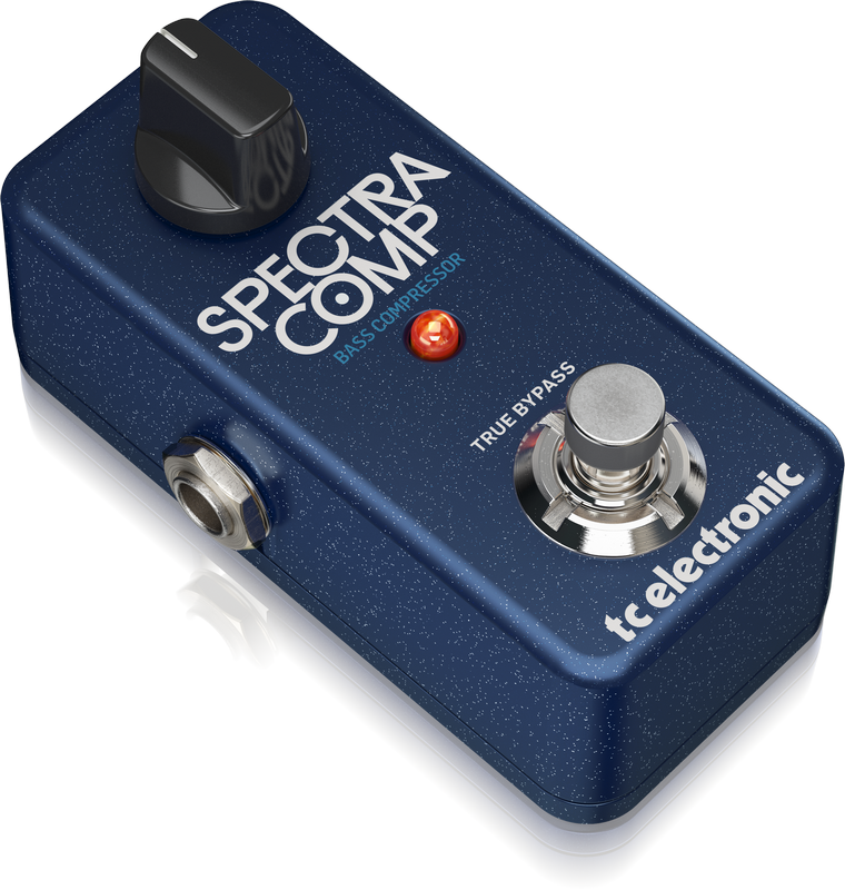 Педаль эффектов TC Electronic SPECTRACOMP Bass Compressor - фото 3 - id-p84756472