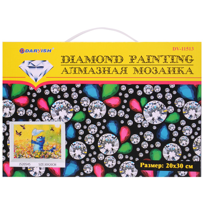 Алмазная живопись 20x30см в ассортименте