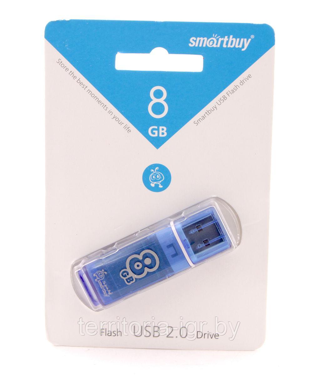 USB-накопитель 8GB Glossy series SB8GBGS-B Smartbuy