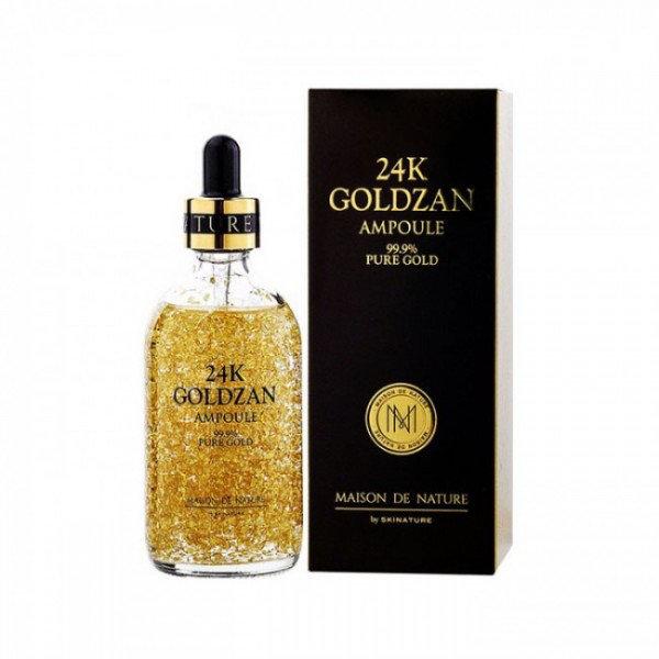 Антивозрастная ампула с золотом 24K Goldzan Ampoule