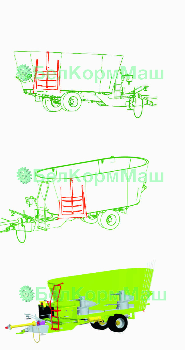 Запчасти для кормораздатчика СРК-21В "Хозяин" - фото 5 - id-p73941664