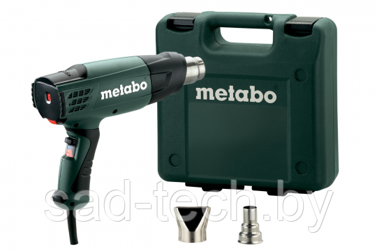 Технический фен METABO HE 20-600 в кейсе +2 насадки